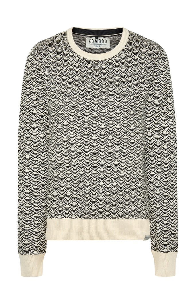 TARA - Organic Cotton Jumper White from KOMODO