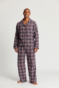 JIM JAM Mens - GOTS Organic Cotton Pyjama Set Navy van KOMODO