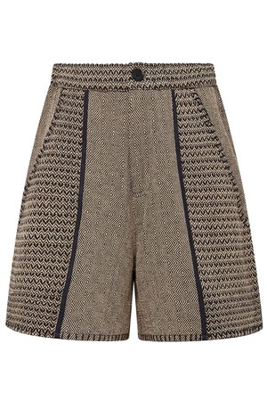 DOLLY - Hand Loomed Cotton Patchwork Shorts from KOMODO