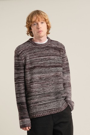 GLITCH - Merino Wool Jumper Brown from KOMODO