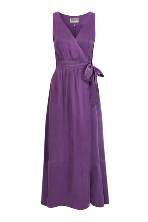 MIKA Dress - Cupro Viscose Purple from KOMODO