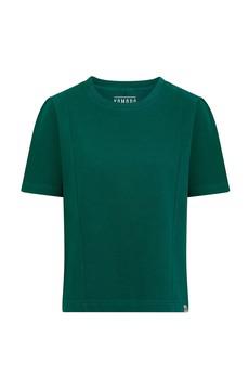 AMELIE  Sweater GOTS - Teal Green via KOMODO