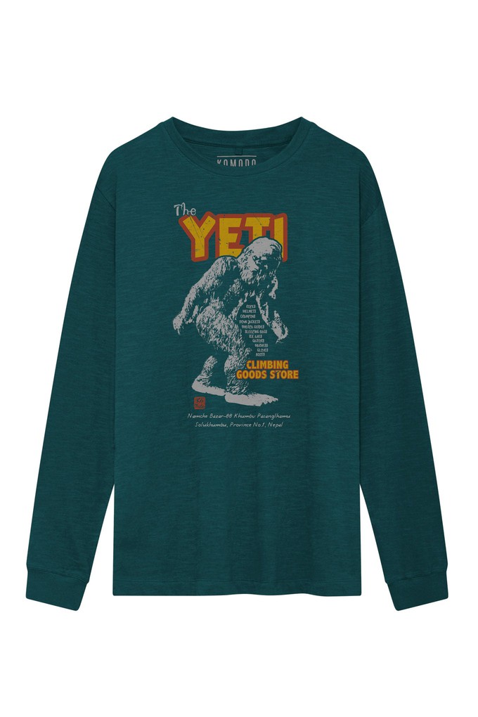 YETI Organic Cotton Tee - Teal from KOMODO