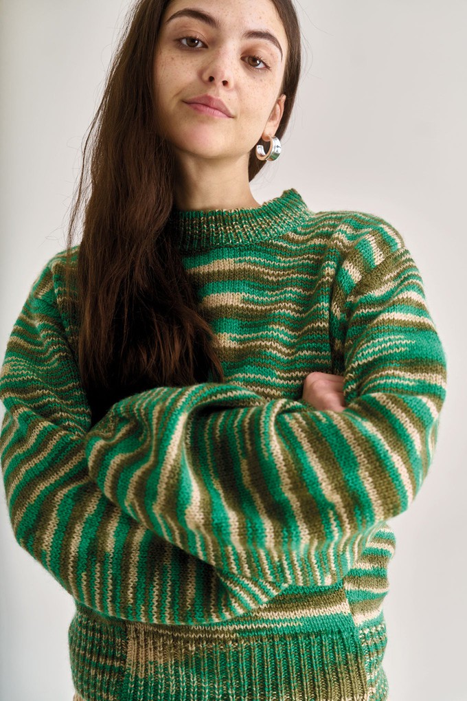 SANG Lambswool Jumper - Green from KOMODO