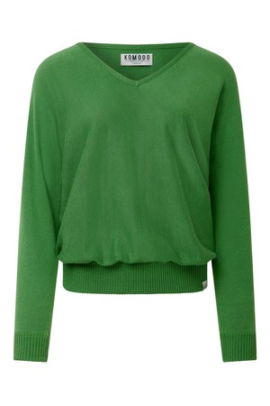 CLOVER - Cotton Tencel Jumper - Jungle Green from KOMODO