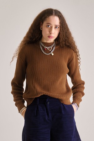 POSEY Organic Cotton Jumper - Hazelnut from KOMODO