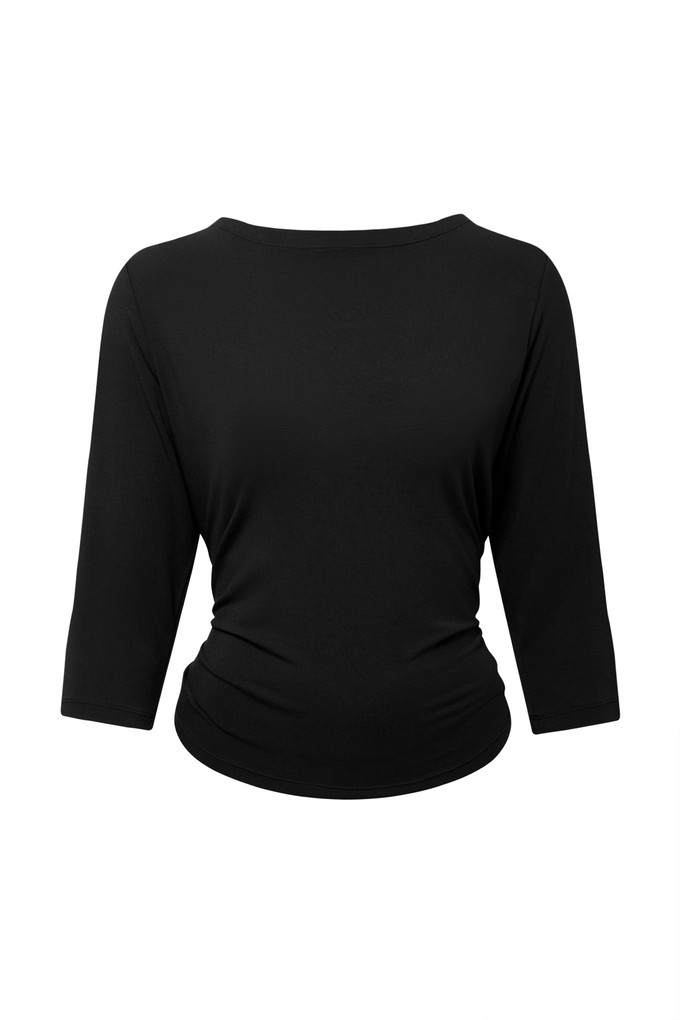 GIA - Tie Back Black Top from KOMODO