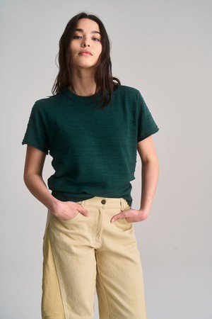 POSEY Organic Cotton Tee - Dark Green from KOMODO