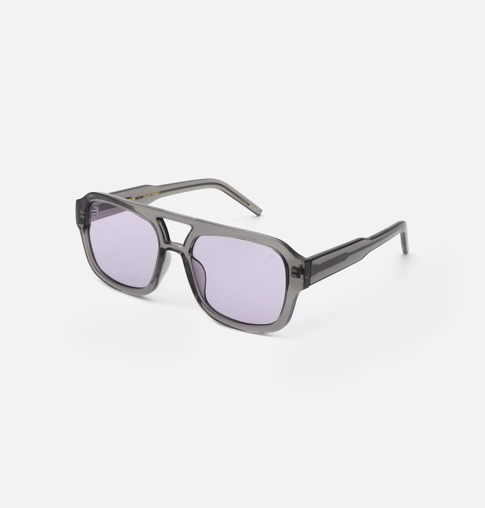 KAYA - Grey Transparent Sunglasses by A.Kjaerbede from KOMODO