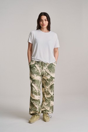 SAFARI - Womens Organic Cotton Trouser - Wave Print from KOMODO
