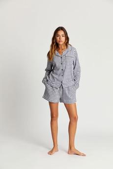 JIM JAM Womens - GOTS Organic Cotton Pyjama Shorts Set White van KOMODO
