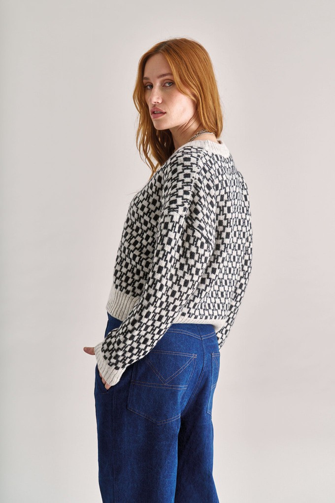 EFFIE Lambswool Jumper - Charcoal from KOMODO