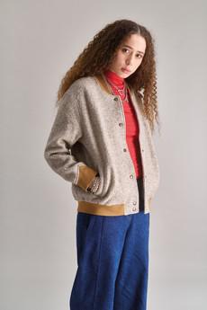 MAGGIE Recycled Wool Blend Jacket - Sand via KOMODO