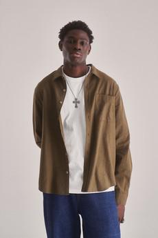 SPECTRE Organic Cotton Shirt - Green via KOMODO