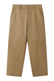 THEO Organic Cotton Tencel Trouser - Olive via KOMODO