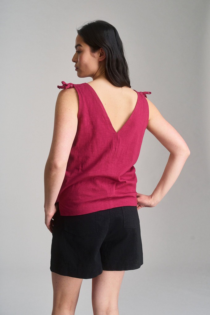 CELIA - Organic Cotton Top - Berry from KOMODO