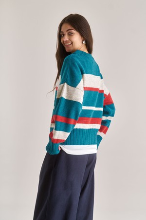JESSIE Lambswool Jumper - Evergreen from KOMODO