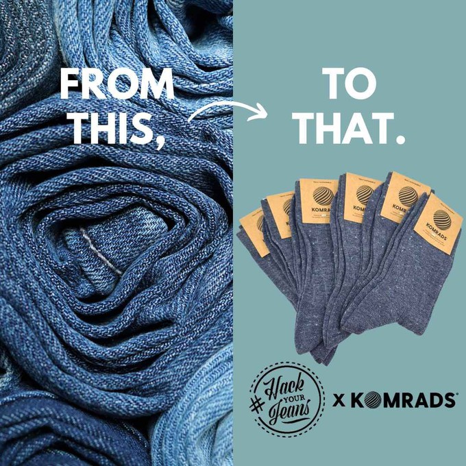 SOCKS | Jeans Blue from Komrads