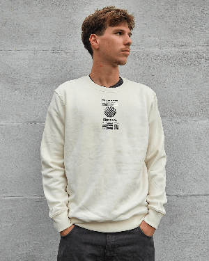 KLIMAAT SWEATER | Ivory from Komrads