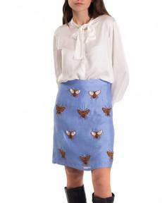 Melissa Peace Silk Mini Skirt van Kurinji
