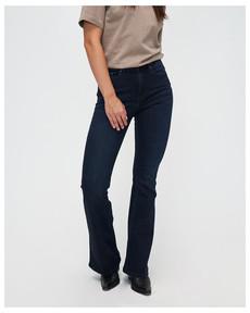 Lisette Flare Deep Blue via Kuyichi