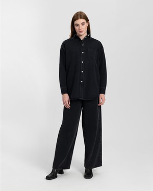 Selina black Shirt from Kuyichi