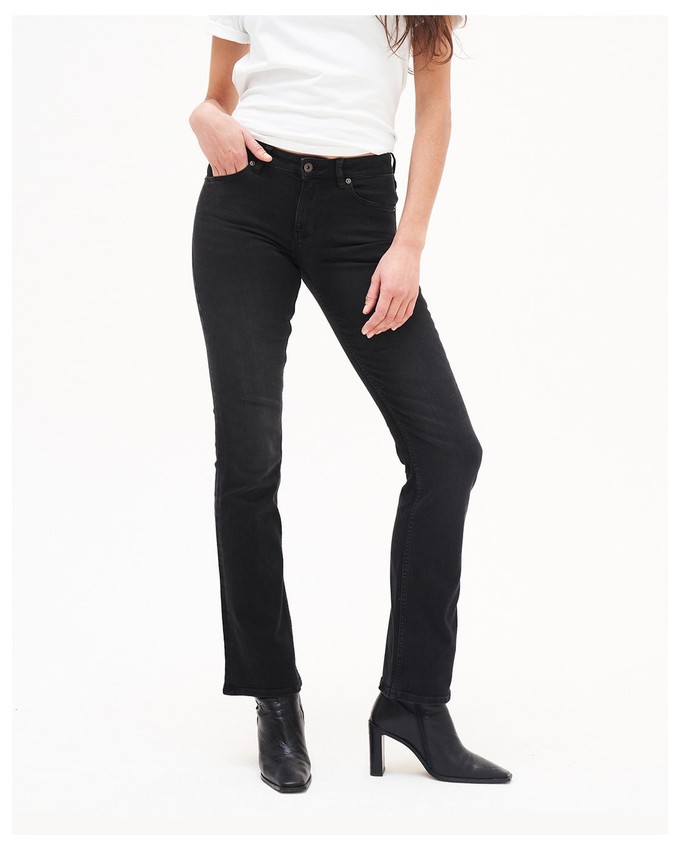 Amy Bootcut Faded Black from Kuyichi