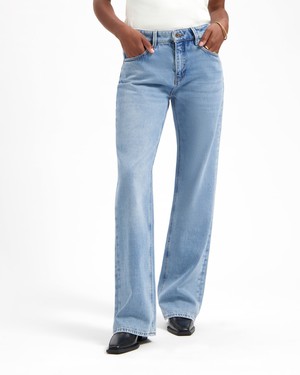 Lena Loose Worn Blue from Kuyichi