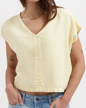 Emily linnen T-shirt from Kuyichi
