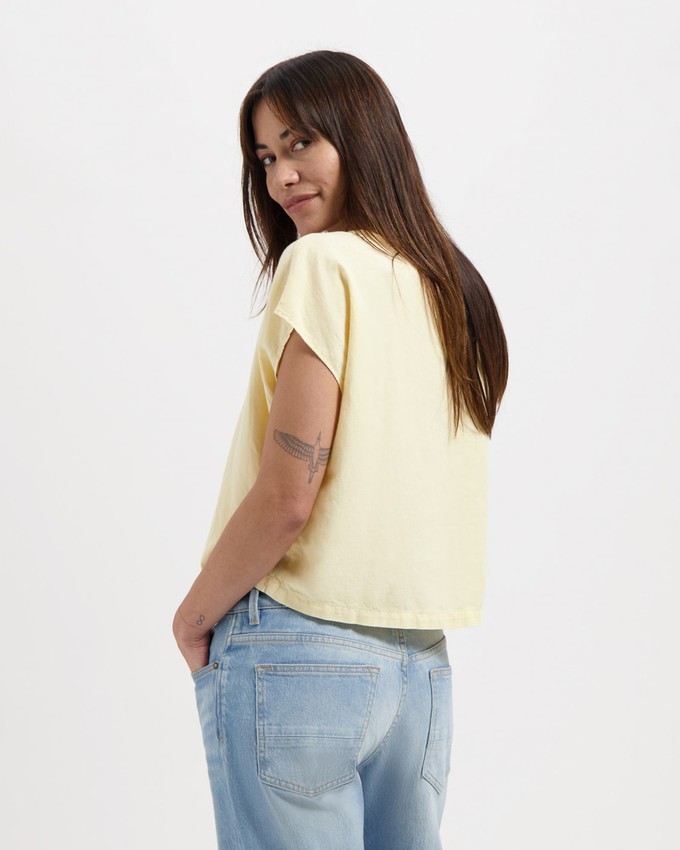 Emily linnen T-shirt from Kuyichi