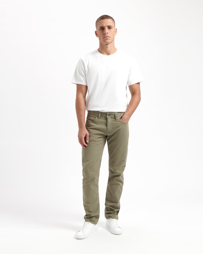Nick Straight Army Green from Kuyichi