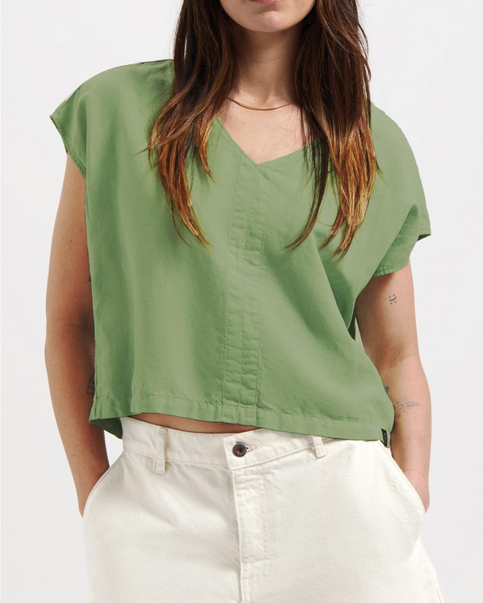 Emily linnen T-shirt from Kuyichi