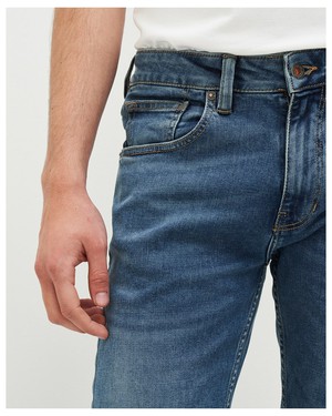 Kale icon blauwe skinny jeans from Kuyichi