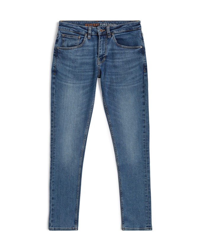 Kale icon blauwe skinny jeans from Kuyichi