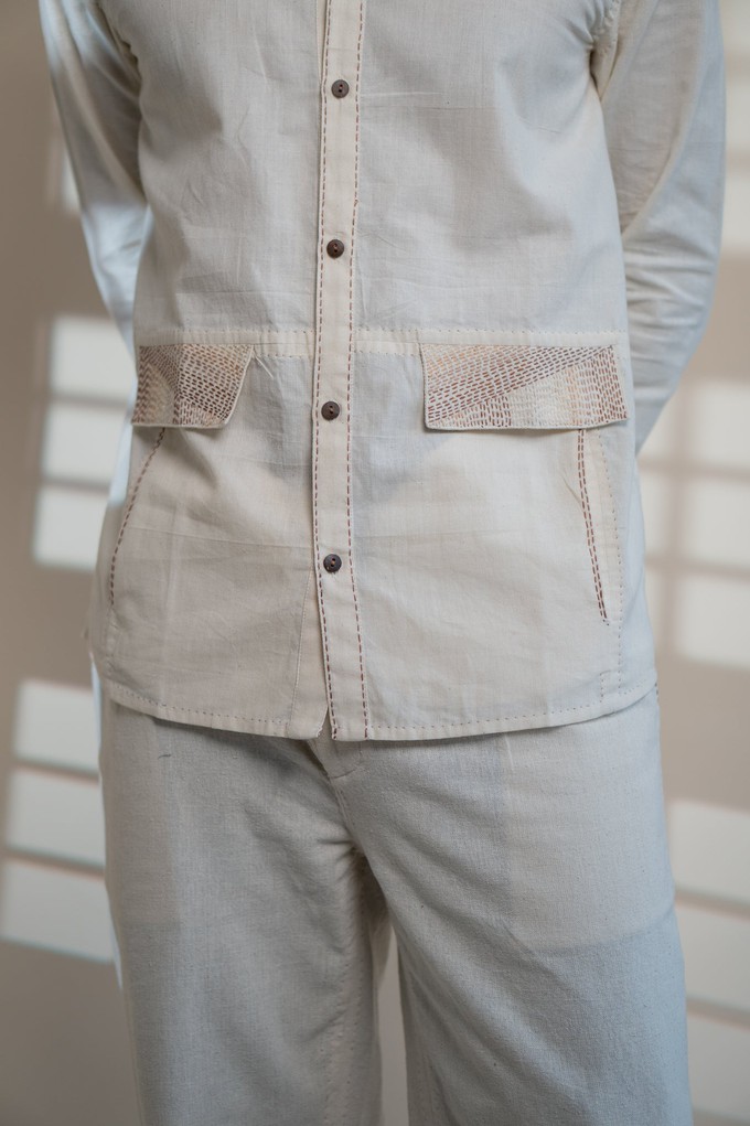 Dawning Flap Detailed Shirt from Lafaani