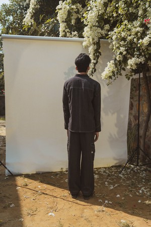 Sonder Panelled Shirt & Utility Pants from Lafaani