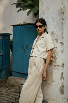Dawning Patch Pocket Pants van Lafaani