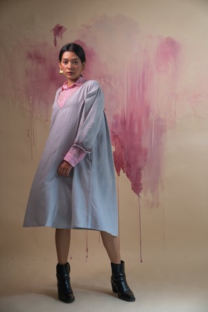 Phosphene Layered Dress from Lafaani