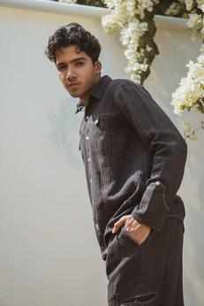 Sonder Panelled Shirt & Utility Pants van Lafaani