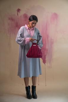 Phosphene Layered Dress via Lafaani