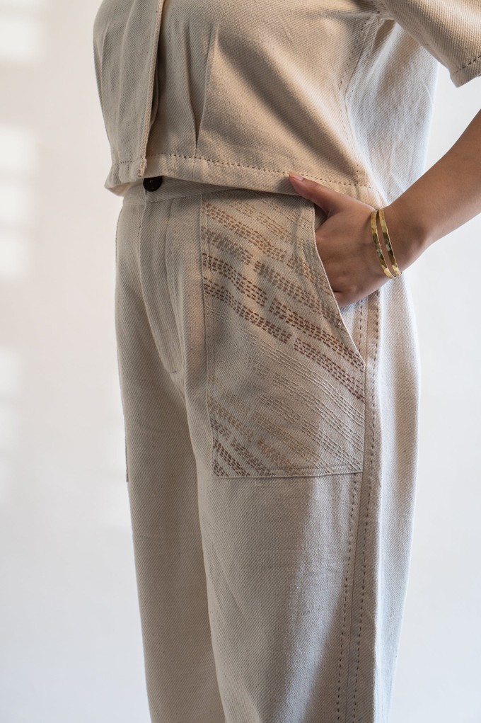 Dawning Patch Pocket Pants from Lafaani