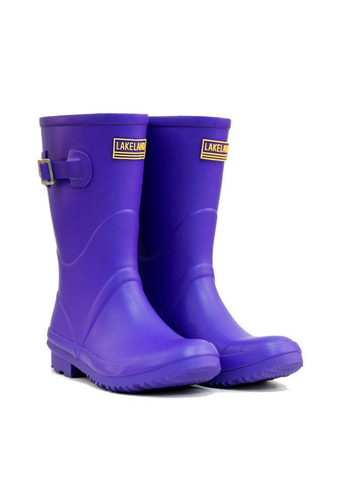 Women’s Purple Short Wellington Boot from Lakeland Footwear