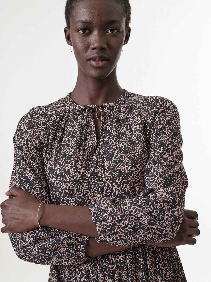 Maxi Dress Print Minimal from LANIUS