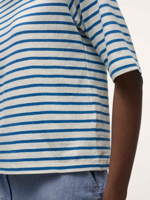 Striped short sleeve shirt (OCS) from LANIUS