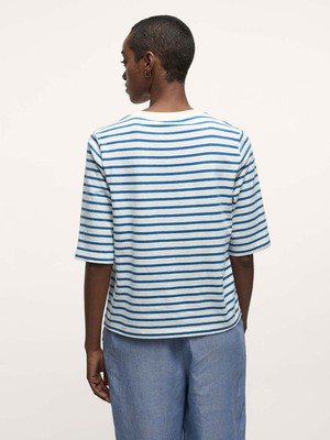 Striped short sleeve shirt (OCS) from LANIUS