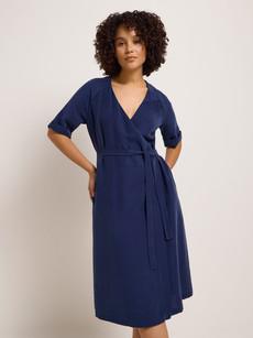 Wrap dress via LANIUS