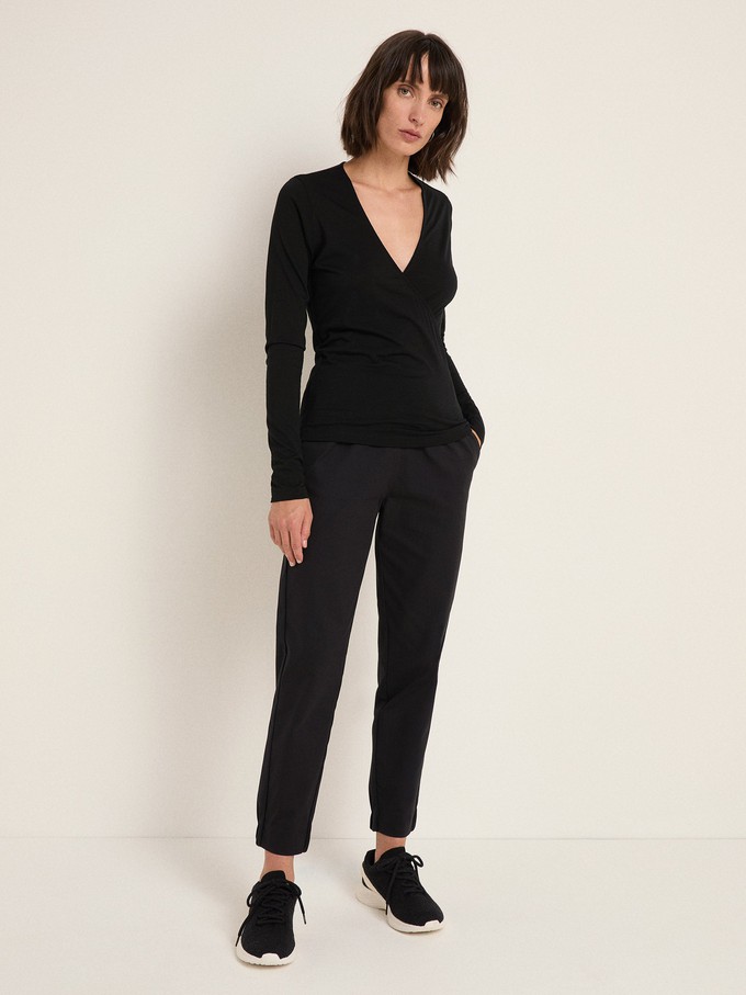 Wrap-around shirt from LANIUS