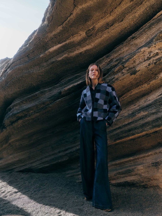 Check jacket from LANIUS