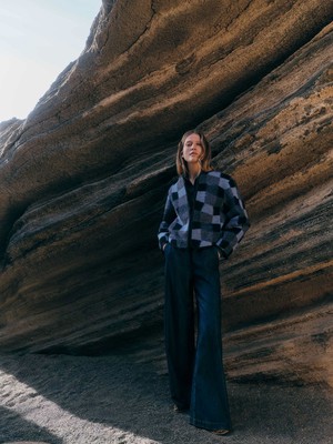 Check jacket from LANIUS