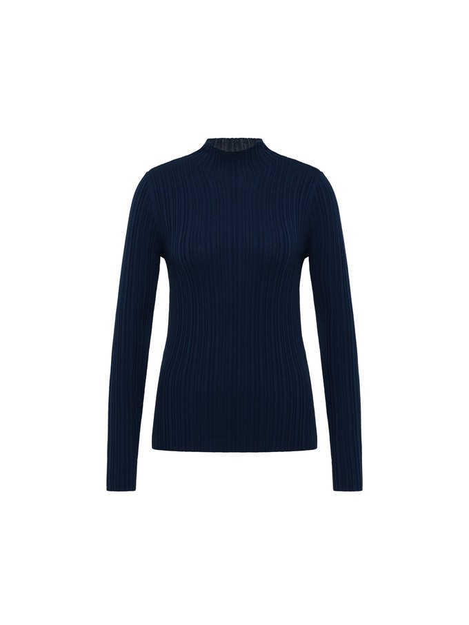 Ribbed sweater (GOTS) from LANIUS